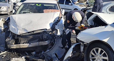 Şanlıurfa'da zincirleme kaza: 10 yaralı