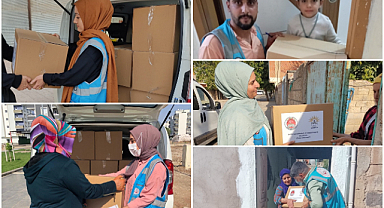 Siverek'te Çölyak hastalarına destek: 200 aileye gıda kolisi dağıtıldı
