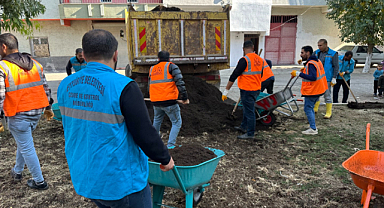 Eyyübiye parklarında bakım zamanı