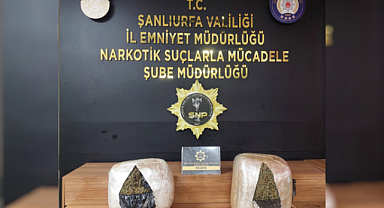Şanlıurfa’da yaklaşık 24 kilogram uyuşturucu ele geçirildi