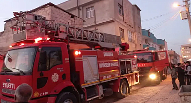 Gaz sızıntısı mutfakta yangına neden oldu 