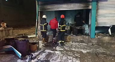 Elektrik kontağı yangına neden oldu