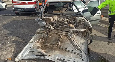 Eyyübiye'de trafik kazası: 2 yaralı