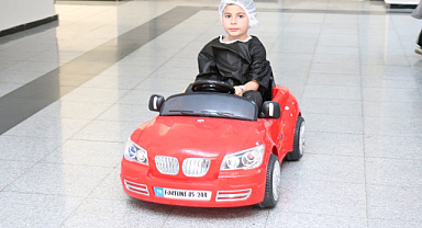 Şanlıurfa’da minik hastalar ameliyata bakın nasıl gidiyor