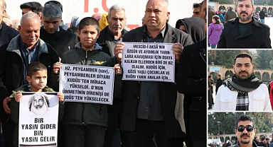 Urfalılar: Kudüs bir bölge değil iman meselesidir