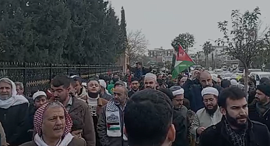 Peygamberler diyarından Filistin'e destek yürüyüşü