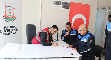 Şanlıurfa Büyükşehir Belediyesi personel sağlığına önem veriyor