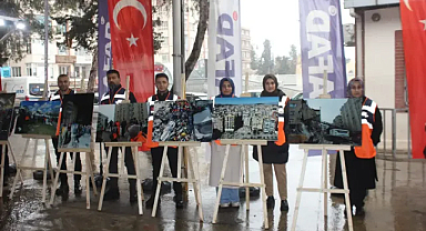 Şanlıurfa'da 6 Şubat fotoğraf sergisi açıldı 
