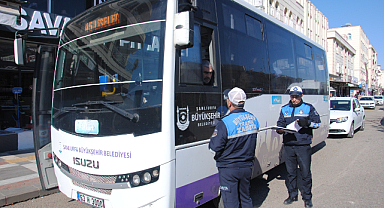 Şanlıurfa’da özel halk otobüslerine kapsamlı denetim