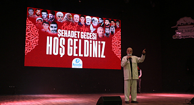Şanlıurfa'da Şehadet Gecesi programı düzenlendi