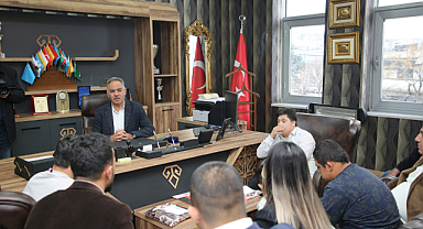 Başkan Mehmet Kuş özel çocukları ağırladı