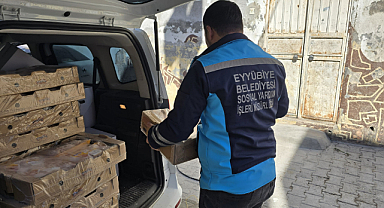 Eyyübiye’de yetim aileleri unutulmuyor