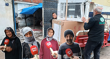 Gündeme getirdiğimiz yoksul ailelere hayırsever ve Umut Kervanı'ndan destek geldi
