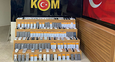 Kaçak telefon operasyonu: 4 Milyonluk vurgun yakalandı!