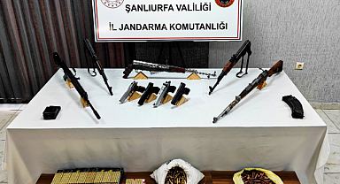 Şanlıurfa’da silah kaçakçılarına operasyonu: 6 gözaltı