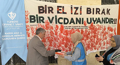 Gazze için farkındalık etkinliği düzenlendi