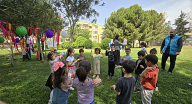 Haliliye'de minikler bahar şenliğiyle coştu!