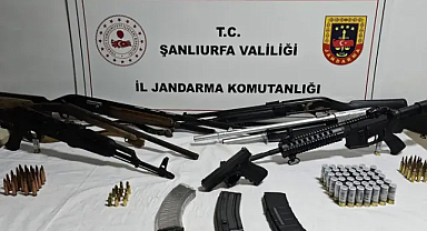 Ruhsatsız silah operasyonu: Çok sayıda mühimmat ele geçirildi