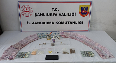 Şanlıurfa’da uyuşturucu operasyonu: Çok sayıda madde ele geçirildi