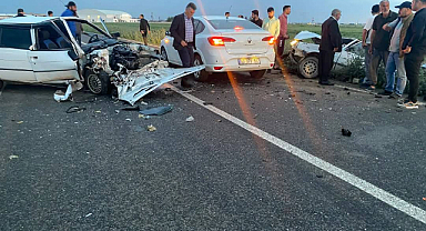 Viranşehir yolunda kaza: 2 kişi yaralandı