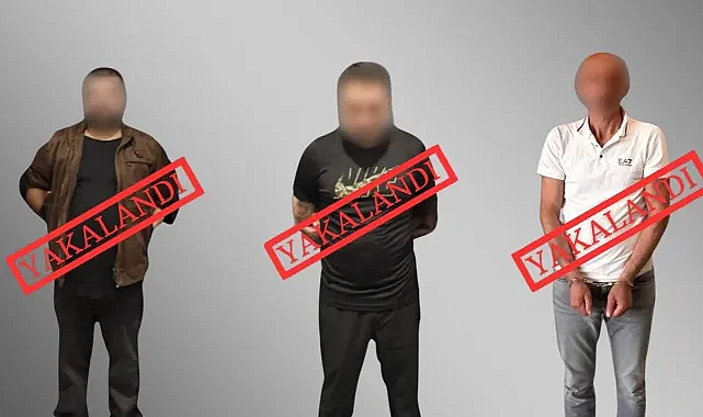 Bakan duyurdu: Kırmızı bültenle aranan üç kişi yakalandı