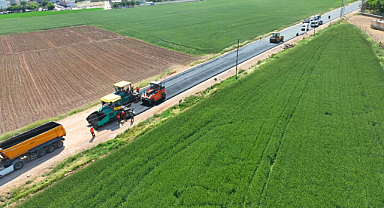 Başkan Gülpınar, Suruç’ta Asfalt Çalışmalarını İnceledi