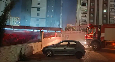 Çalılık alanda çıkan yangın paniğe neden oldu 