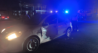 Haliliye'de maddi hasarlı trafik kazası meydana geldi
