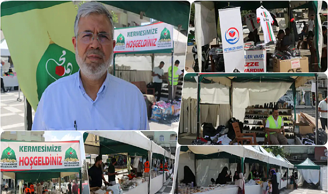 İhtiyaç sahipleri için kermes: Hem öğrencilere hem Gazze'ye destek