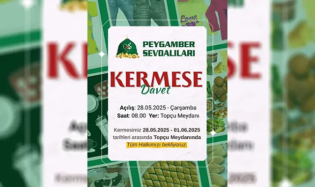 İhtiyaç sahipleri için Şanlıurfa'da kermes düzenlenecek