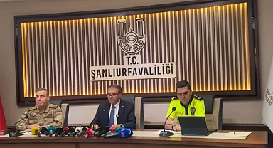 Şanlıurfa’da asayiş ve güvenlik toplantısı