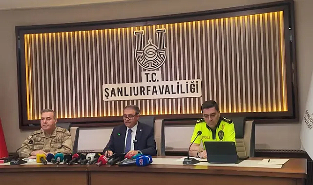 Şanlıurfa'da asayiş ve güvenlik toplantısı