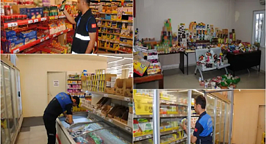 Şanlıurfa'da market denetiminde tarihi geçmiş gıda ürünleri ele geçirildi