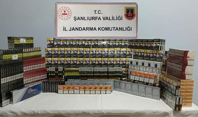 Tütün ve alkol kaçakçılarına baskın: Binlerce kaçak ürün ele geçirildi