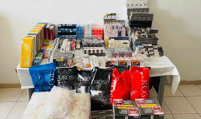 Tütün ve sigara kaçakçılarına jandarma darbesi