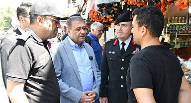 Vali Şıldak, Balıklıgöl esnafını ziyaret etti