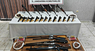 Viranşehir'de silah kaçakçılığına operasyon: 16 gözaltı