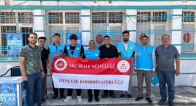 Akçakale’de ''Kurbanını Paylaş, Kardeşinle Yakınlaş'' standı