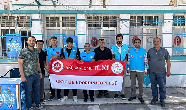 Akçakale'de ''Kurbanını Paylaş, Kardeşinle Yakınlaş'' standı