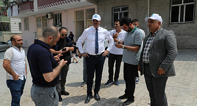Başkan Mehmet Kuş Osmanlı Mahallesi’nde İncelemelerde Bulundu