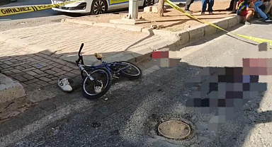 Bisikletli çocuğa araç çarptı: Ağır yaralandı