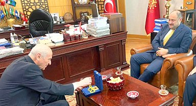 Başkan Gülpınar'dan MHP lideri Bahçeli'ye ziyaret