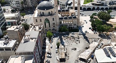 Haliliye’de eski pazar alanı yıkılıyor: Yerine modern pazar yeri inşa edilecek