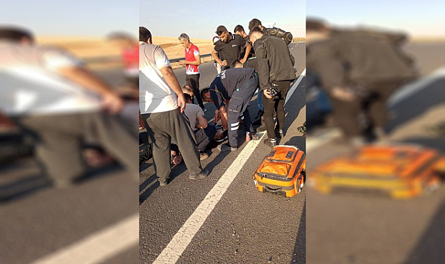 Şanlıurfa'da motosiklet kazası: 1 ölü, 2 yaralı