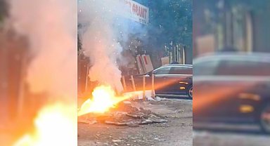 Siverek’te altyapı kazısı sırasında elektrik patlaması meydana geldi