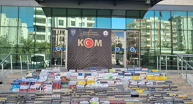 Kaçak sigara operasyonu: 55 bin paket ele geçirildi