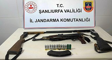 Ruhsatsız silah operasyonu: Kalaşnikof ve av tüfekleri ele geçirildi