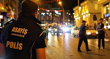 Şanlıurfa’da asayiş uygulaması: Araçlar, işyerleri ve parklar didik didik arandı