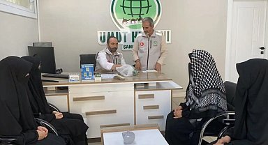 Şanlıurfa’da öğrencilerden Gazze’ye umut taşıyan bağış