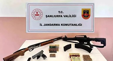 Şanlıurfa’da ruhsatsız silah operasyonu